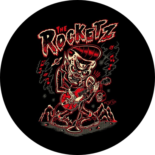 Rocketz, The Rocketz Motiv 1 Anstecker mit Sicherheitsnadel Ø 25 mm