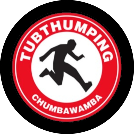 Chumbawamba Motiv 2 Anstecker mit Sicherheitsnadel Ø 25 mm