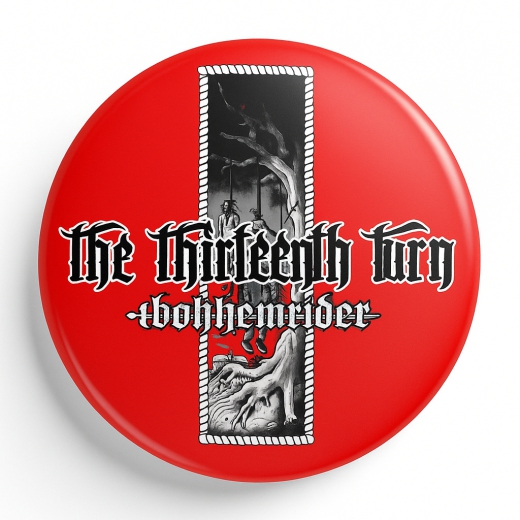 Thirteenth Turn, The Motiv 2 Anstecker mit Sicherheitsnadel Ø 25 mm