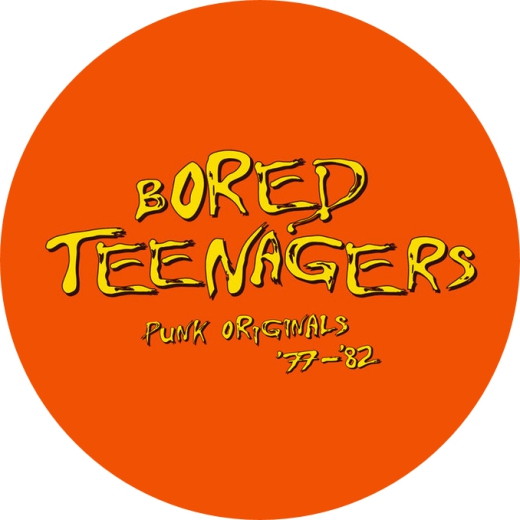 Bored Teenagers Motiv 1 Anstecker mit Sicherheitsnadel Ø 25 mm