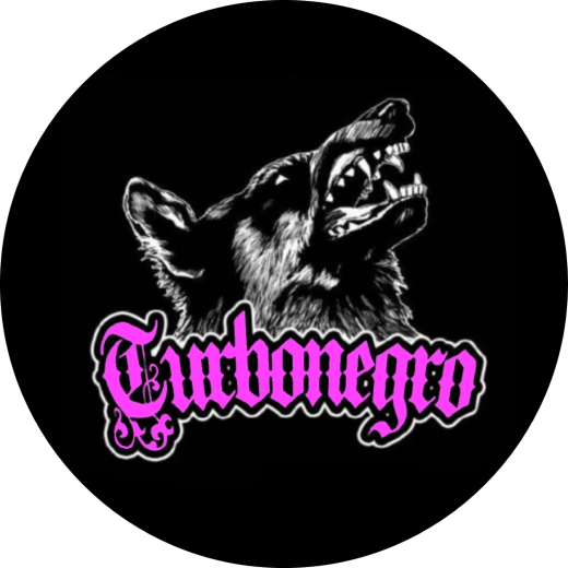 Turbonegro Motiv 4 Anstecker mit Sicherheitsnadel Ø 25mm