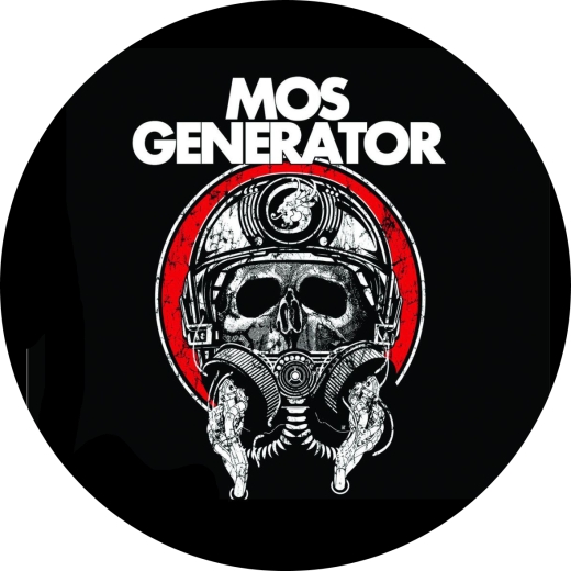 Mos Generator Motiv 1 Anstecker mit Sicherheitsnadel Ø 25 mm