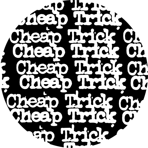 Cheap Trick Motiv 4 Anstecker mit Sicherheitsnadel Ø 25 mm