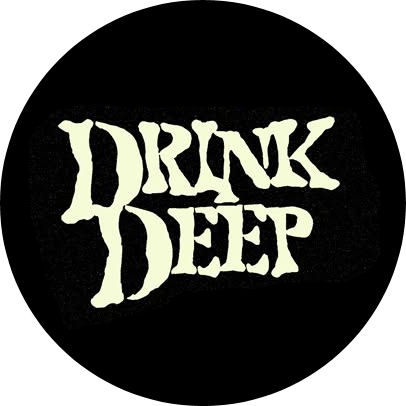 Drink Deep Motiv 1 Anstecker mit Sicherheitsnadel Ø 25 mm