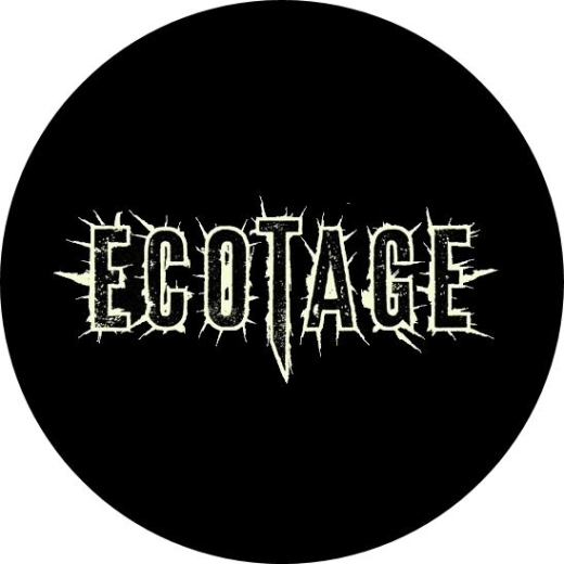 Ecotage Motiv 1 Anstecker mit Sicherheitsnadel Ø 25 mm