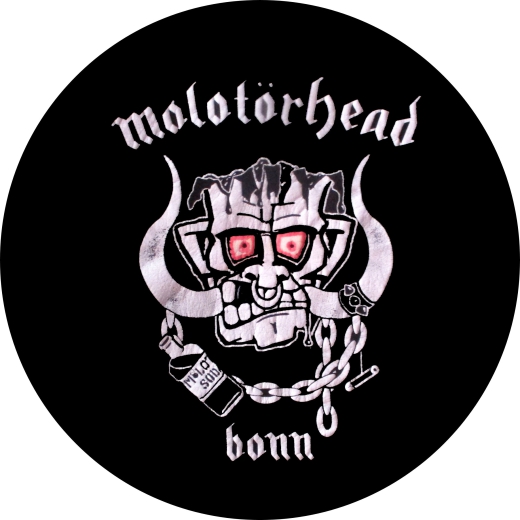 Molotörhead Molotow Soda Motiv 1 Anstecker mit Sicherheitsnadel Ø 25 mm
