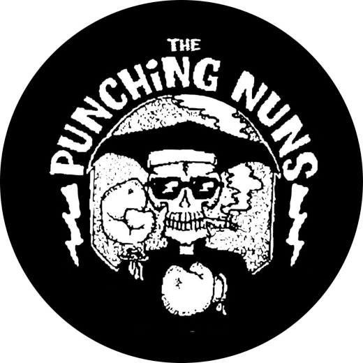 Punching Nuns, The Motiv 1 Anstecker mit Sicherheitsnadel Ø 25 mm