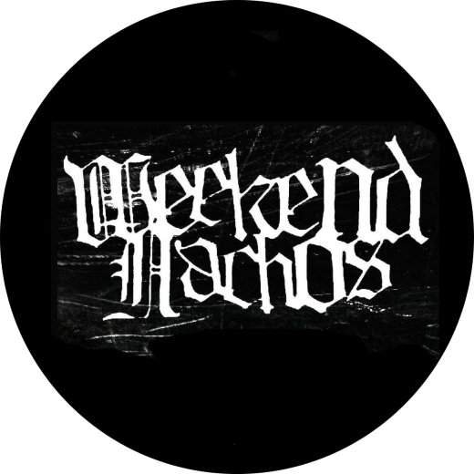 Weekend Nachos Motiv 1 Anstecker mit Sicherheitsnadel Ø 25 mm