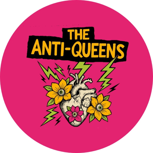 Anti-Queens, The Anti-Queens Motiv 1 Anstecker mit Sicherheitsnadel Ø 25 mm