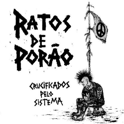 Ratos de Porão Motiv 7 Anstecker mit Sicherheitsnadel Ø 25 mm