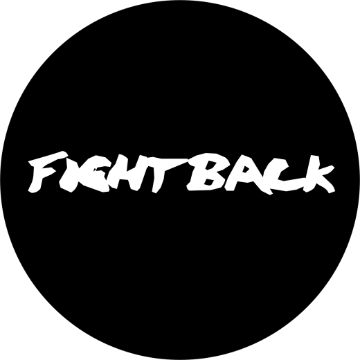 Discharge Motiv 34 Fight Back Anstecker mit Sicherheitsnadel Ø 25mm