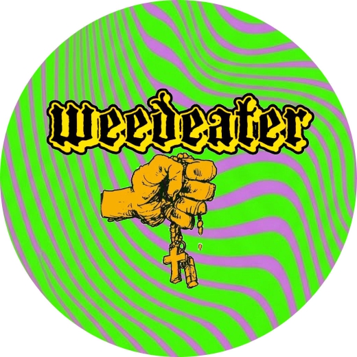 Weedeater Motiv 1 Anstecker mit Sicherheitsnadel Ø 25 mm