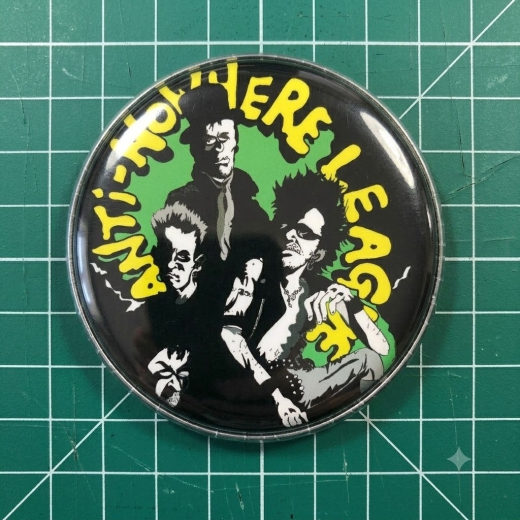 Anti Nowhere League Motiv 8 Anstecker mit Sicherheitsnadel Ø 25 mm