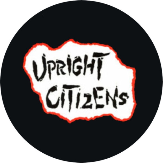 Upright Citizenss Motiv 6 Anstecker mit Sicherheitsnadel Ø 25 mm