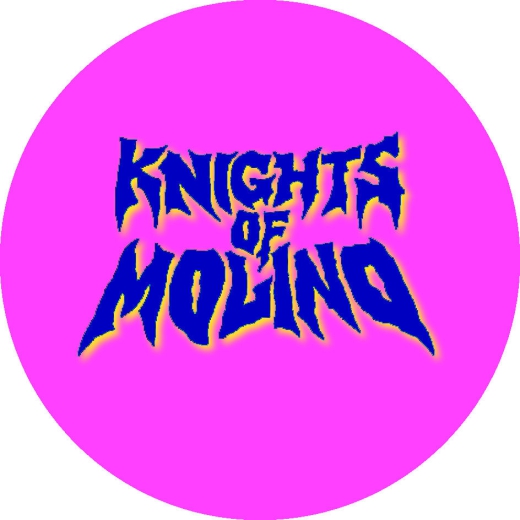 Knights Of Molino Motiv 4 Anstecker mit Sicherheitsnadel Ø 25 mm