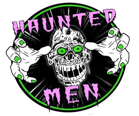 Haunted Men Motiv 2 Anstecker mit Sicherheitsnadel Ø 25 mm