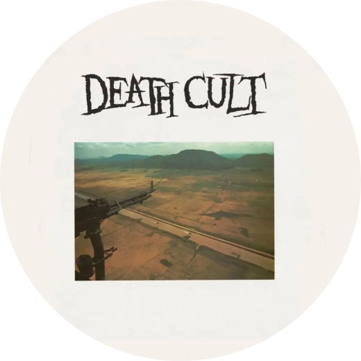 Death Cult Motiv 2 Anstecker mit Sicherheitsnadel Ø 25 mm