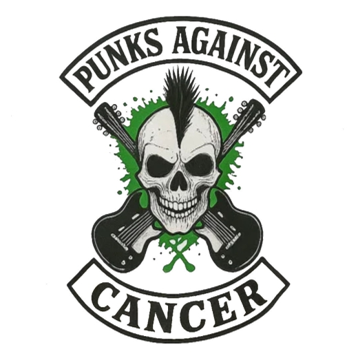 Punks Against Cancer Motiv 1 Anstecker mit Sicherheitsnadel Ø 25 mm
