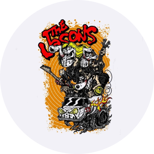 Jasons, The Jasons Motiv 1 Anstecker mit Sicherheitsnadel Ø 25 mm