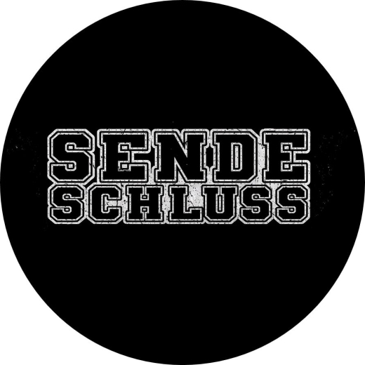 Sendeschluss Motiv 1 Anstecker mit Sicherheitsnadel Ø 25 mm