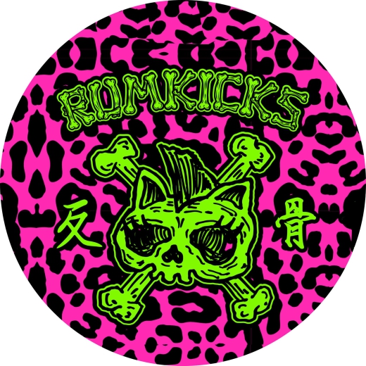 Rumkicks Motiv 2 Anstecker mit Sicherheitsnadel Ø 25 mm