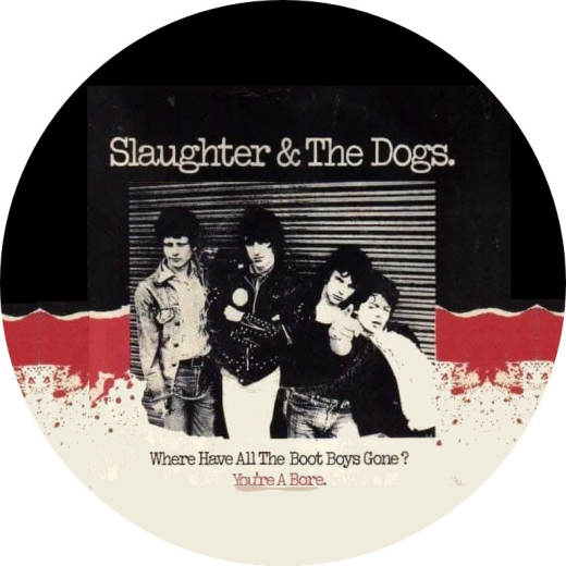 Slaughter And The Dogs Motiv 2 Anstecker mit Sicherheitsnadel Ø 25mm