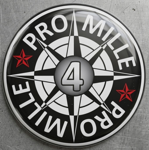 4 Promille Motiv 1 Anstecker mit Sicherheitsnadel Ø 25 mm
