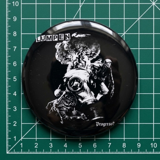 Lumpen Motiv 2 Anstecker mit Sicherheitsnadel Ø 25 mm