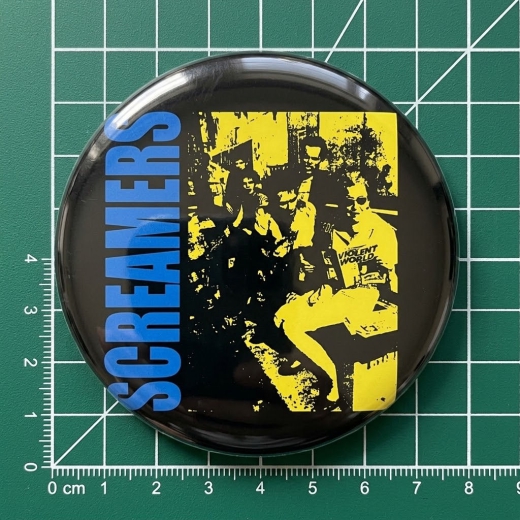 Screamers Motiv 2 Anstecker mit Sicherheitsnadel Ø 25 mm