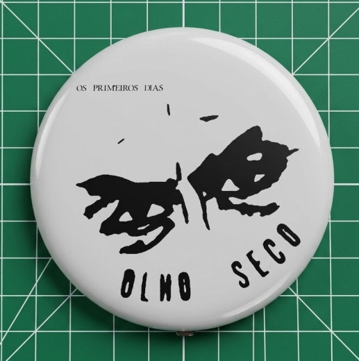 Olho Seco Motiv 1 Anstecker mit Sicherheitsnadel Ø 25 mm