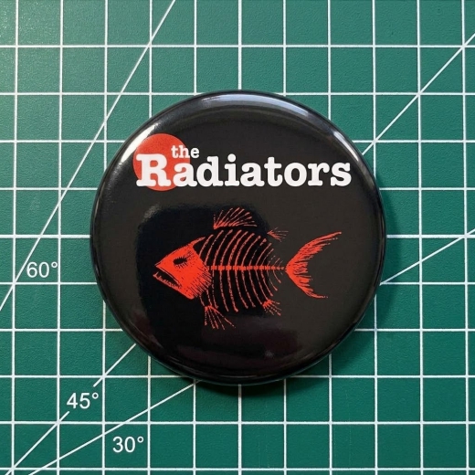 Radiators, The Radiators Motiv 3 Anstecker mit Sicherheitsnadel Ø 25 mm