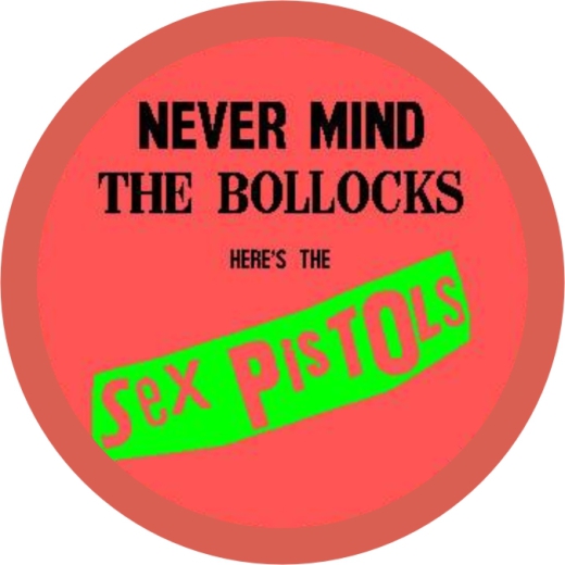 Sex Pistols, The Sex Pistols Motiv 04 Anstecker mit Sicherheitsnadel Ø 25mm