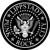 Punk Rock City Lippstadt Anstecker mit Sicherheitsnadel Ø 25mm