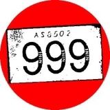 999 Motiv 1 Anstecker mit Sicherheitsnadel Ø 25 mm