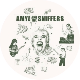 Amyl And The Sniffers Motiv 1 Anstecker mit Sicherheitsnadel Ø 25mm