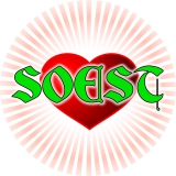 Soest Strahlendes Herz Ø55mm Flaschenöffner