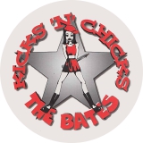 Bates, The Bates Motiv 2 Anstecker mit Sicherheitsnadel Ø 25mm