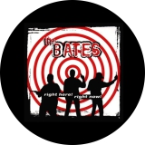 Bates, The Bates Motiv 4 Anstecker mit Sicherheitsnadel Ø 25mm