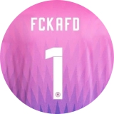 FCK AfD EM 2024 Motiv 1 Anstecker mit Sicherheitsnadel Ø 38mm