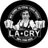 La Cry Motiv 1 Anstecker mit Sicherheitsnadel Ø 25mm