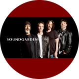 Soundgarden Motiv 1 Anstecker mit Sicherheitsnadel Ø 25mm