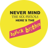 Bollock Brothers Motiv 1 Anstecker mit Sicherheitsnadel Ø 25 mm