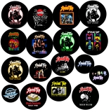 Sammler-Edition Spinal Tap 17 Anstecker Ø 25mm + Flaschenöffner Ø 55mm