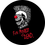 Mimmi´s, Die Mimmi´s Motiv 2 Fun Punks Not Dead Anstecker mit Sicherheitsnadel Ø 25mm