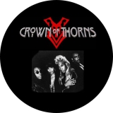 Crown Of Thorns (UK) Motiv 1 Anstecker mit Sicherheitsnadel Ø 25mm