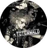 Totenwald Motiv 1 Anstecker mit Sicherheitsnadel Ø 25mm