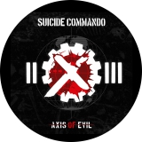Suicide Commando Motiv 2 Anstecker mit Sicherheitsnadel Ø 25mm