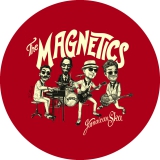 Magnetics, The Magnetics Motiv 1 Anstecker mit Sicherheitsnadel Ø 25mm