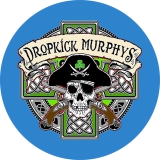 Dropkick Murphys Motiv B Anstecker mit Sicherheitsnadel Ø 25mm