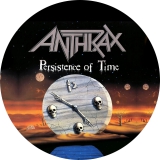 Anthrax Motiv 2 Anstecker mit Sicherheitsnadel Ø 25 mm